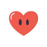 Illustration of a love heart Illustration of a love heart