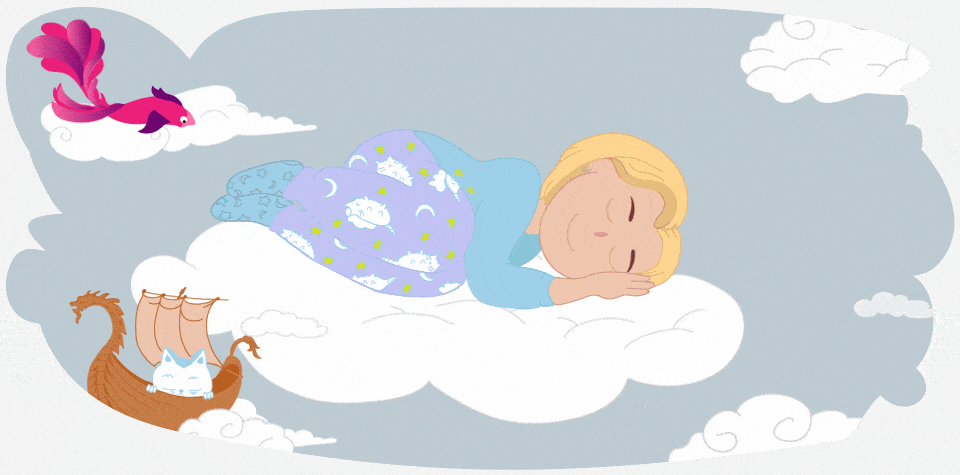 Teen laying in bed sleeping and dreaming Teen laying in bed sleeping and dreaming